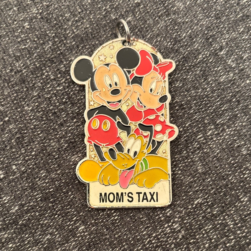 Disneyland Resort Mickey Minnie Pluto Keychain